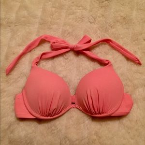 Pink push up bikini